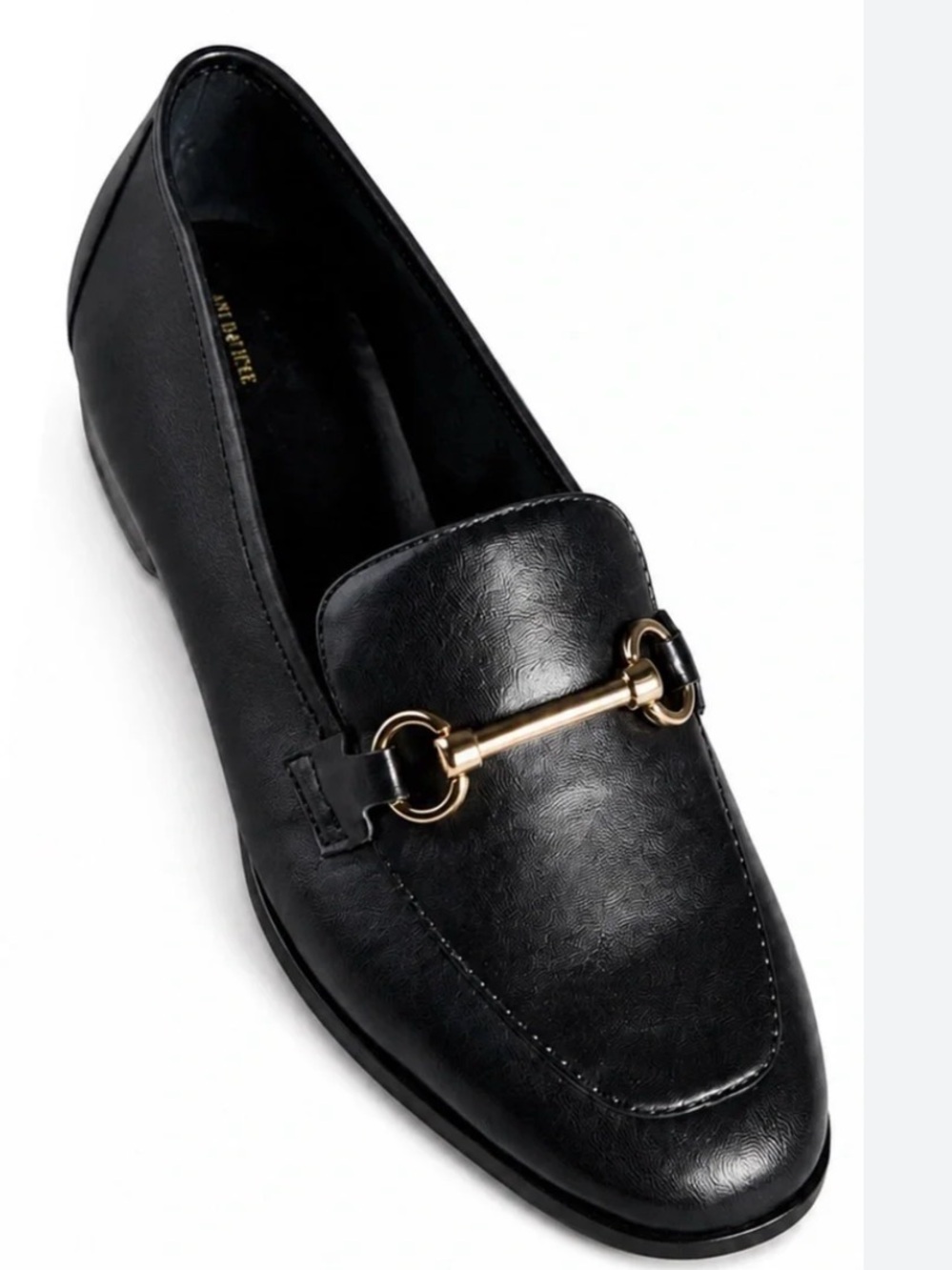 Maeve Horsebit women’s loafers black size 9.5